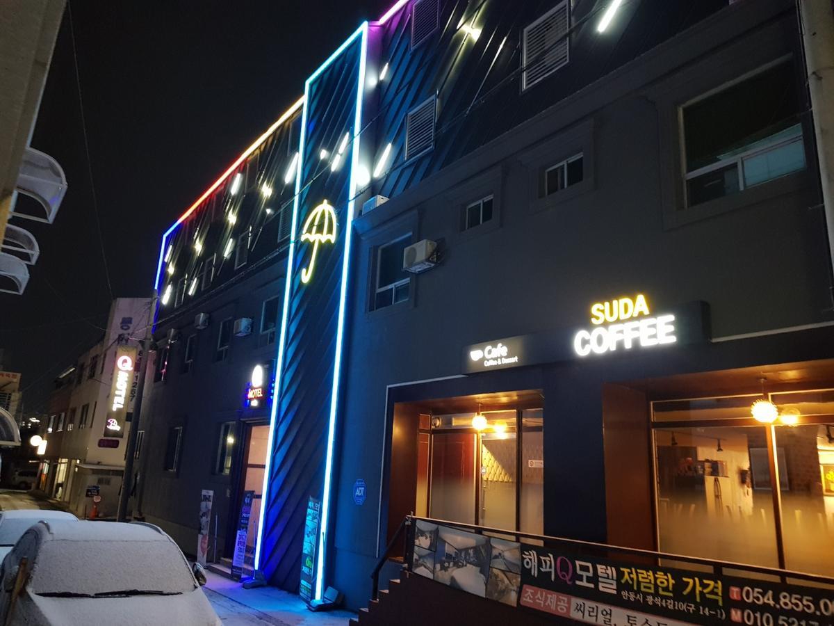 Happy Q Motel Andong Bagian luar foto
